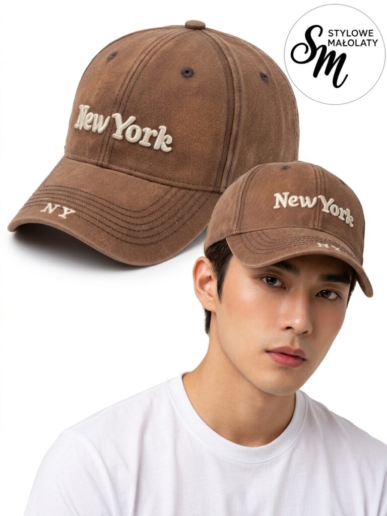Czapka Dżokejka “New York” rozmiar 56-58cm.