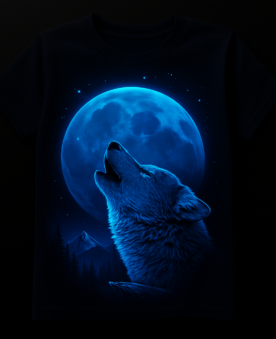 Koszulka Horry — Wilk w świetle księżyca