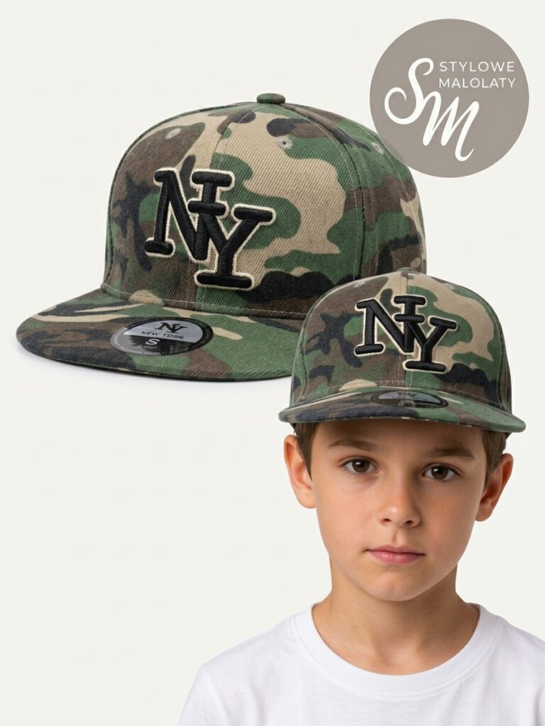 Czapka z daszkiem “New York” MORO.XS: 48-54cm.