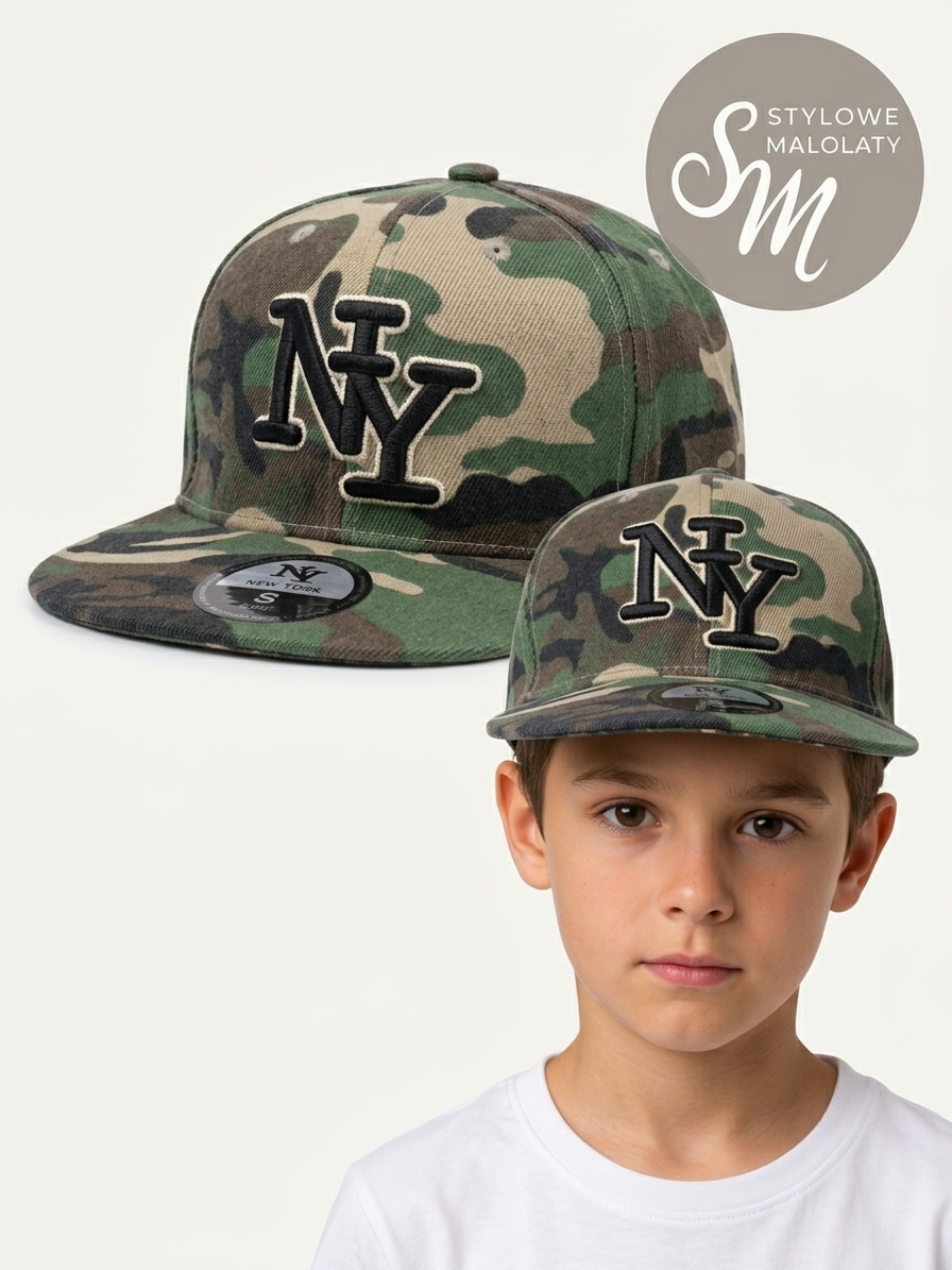 Czapka z daszkiem “New York” MORO.XS: 48-54cm.